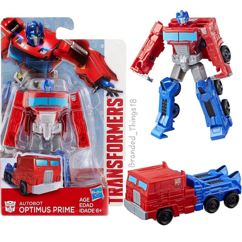 Transformers Autobot Optimus Prime Robot Truck Hasbro Original Transformer Mainan Autobots Deceptico