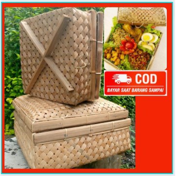 Sokase Bambu Kotak Roti Hantaran Kuwalitas PREMIUM