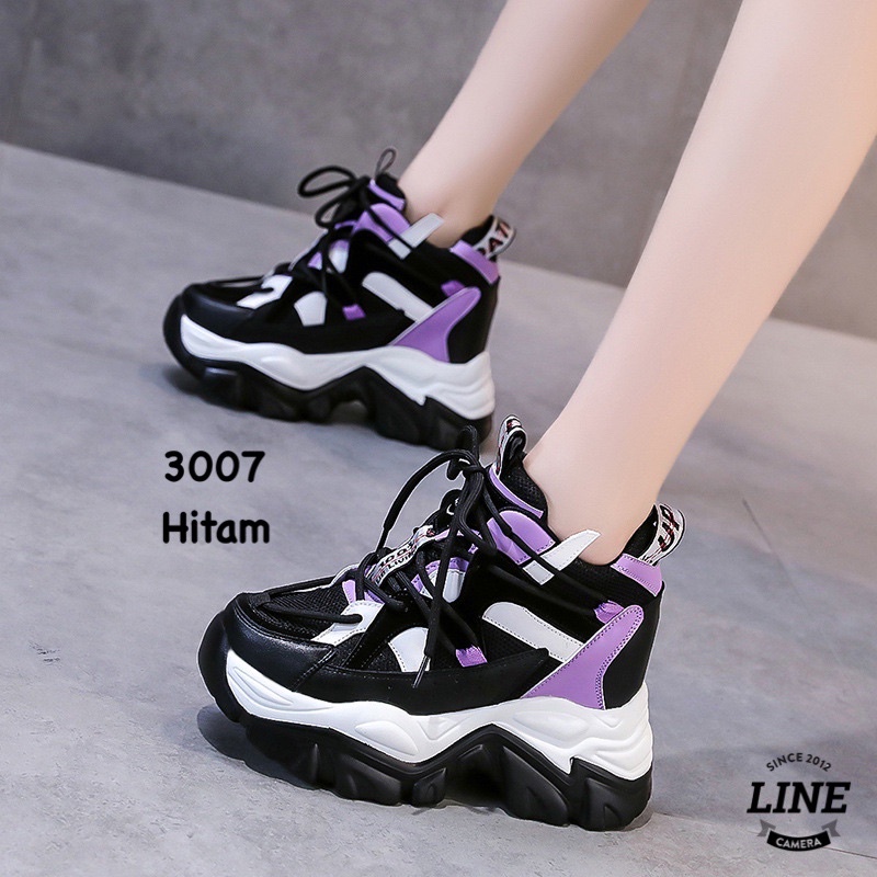 SEPATU WEDGES KOREA 3007