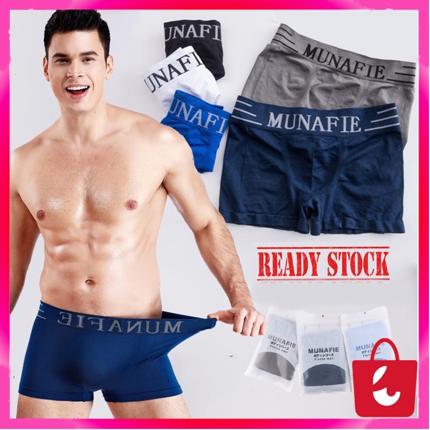 [Promo Terbaru] Celana Dalam Pria Nyaman Boxer Munafie Man Underwear Men Sempak Pria