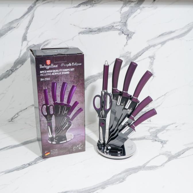 

Berlinger Haus 8 Pcs Knife Set With Acrylic Stand Purple 9Nwxdxu83W