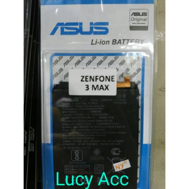 Baterai Zenfone 3 Max / Baterai Asus zenfone 3 Max ori