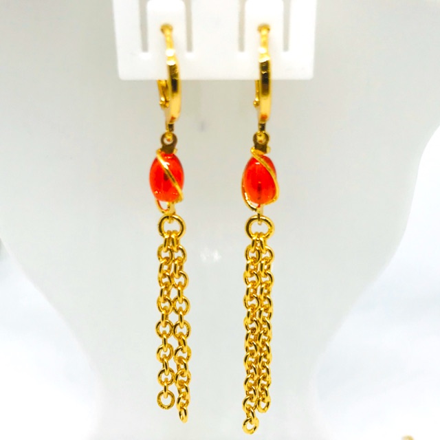 Anting wanita // anting jurai // anting pengganti emas // perhiasan // anting