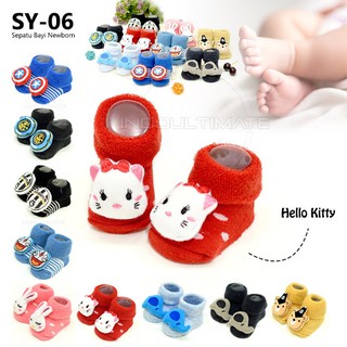 Sepatu Kaos  Kaki  Bayi  Karakter Boneka SY 06 Laki Laki Bayi  