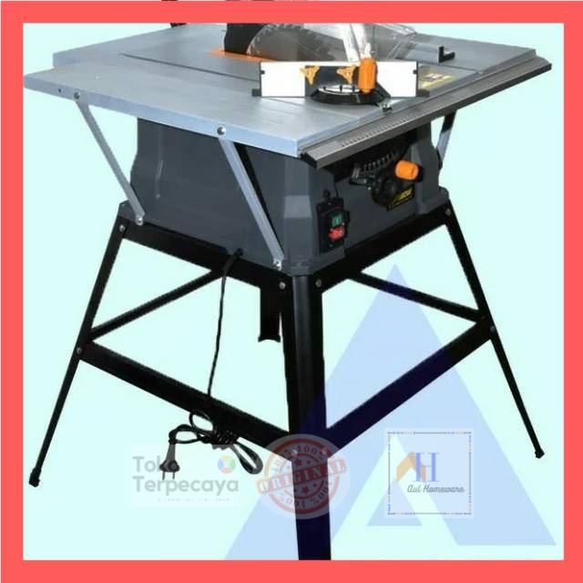 Krisbow table saw / mesin gergaji otomatis portabel