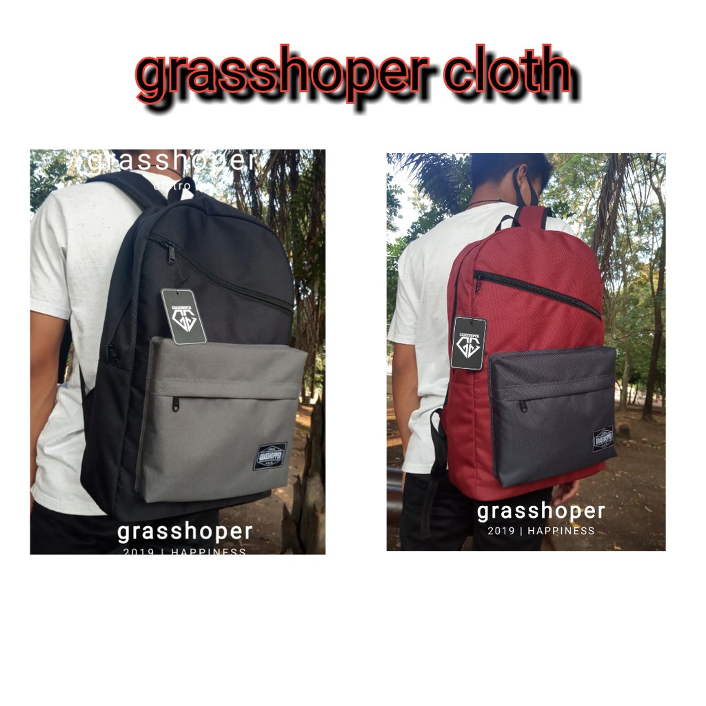 GRS- TAS RANSEL PRIA/WANITA LAPTOP TAS DISTRO