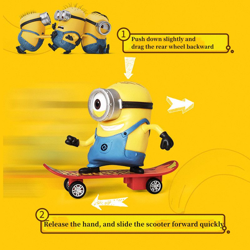 Despicable Me Series Movie Minions Bob Can Make A Sound Of The Bear Toy Car