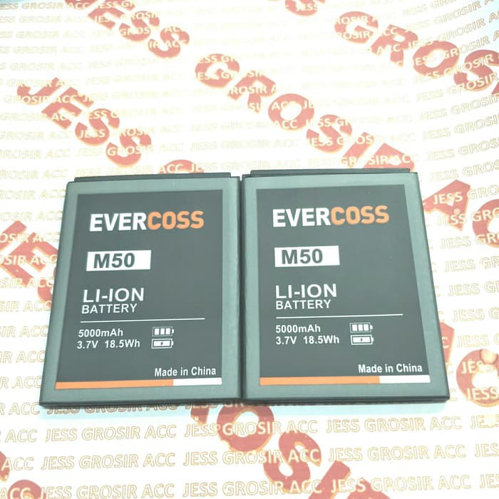 Baterai Battery Original Double Power Evercoss Cross M50 / M50A / A75B