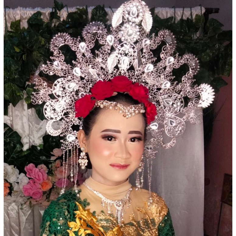 mahkota hiasan kpala pengantin/karnaval/fation show