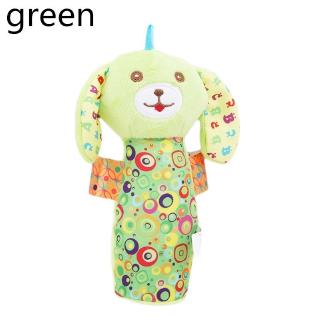 Mainan Rattle Handbell Boneka Plush Bentuk Binatang Kartun Mainan Rattle Handbell Boneka Plush Bentuk Binatang Kartun