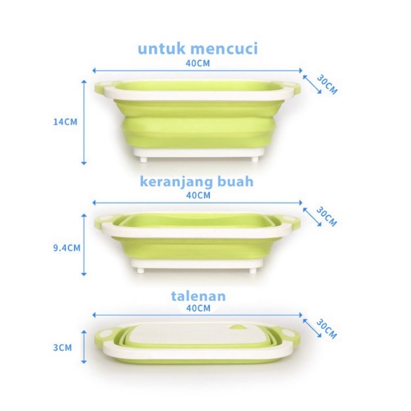 TALENAN BASKOM LIPAT 2IN1 TALENAN LIPAT MULTIFUNGSI PRAKTIS LENTUR SERBAGUNA