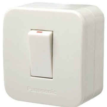 Saklar Single OB Panasonic / Saklar Tunggal Luar Panasonic