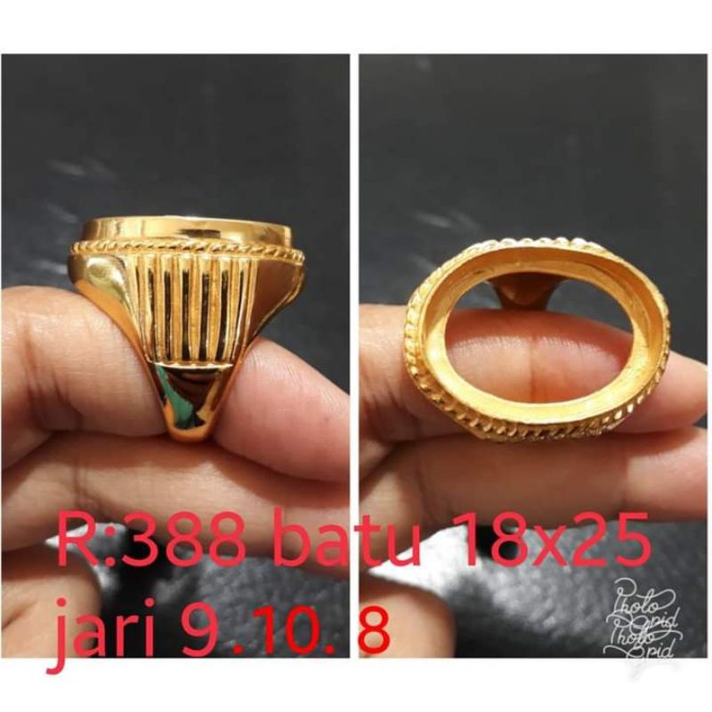 Ikat ring emban perunggu model eropa