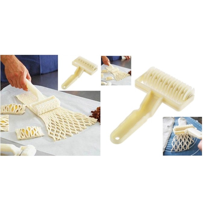 

Best Item! [ BIG PROMO ] Roller Untuk Membuat Bentuk Jaring2 Pada Kue Baru!