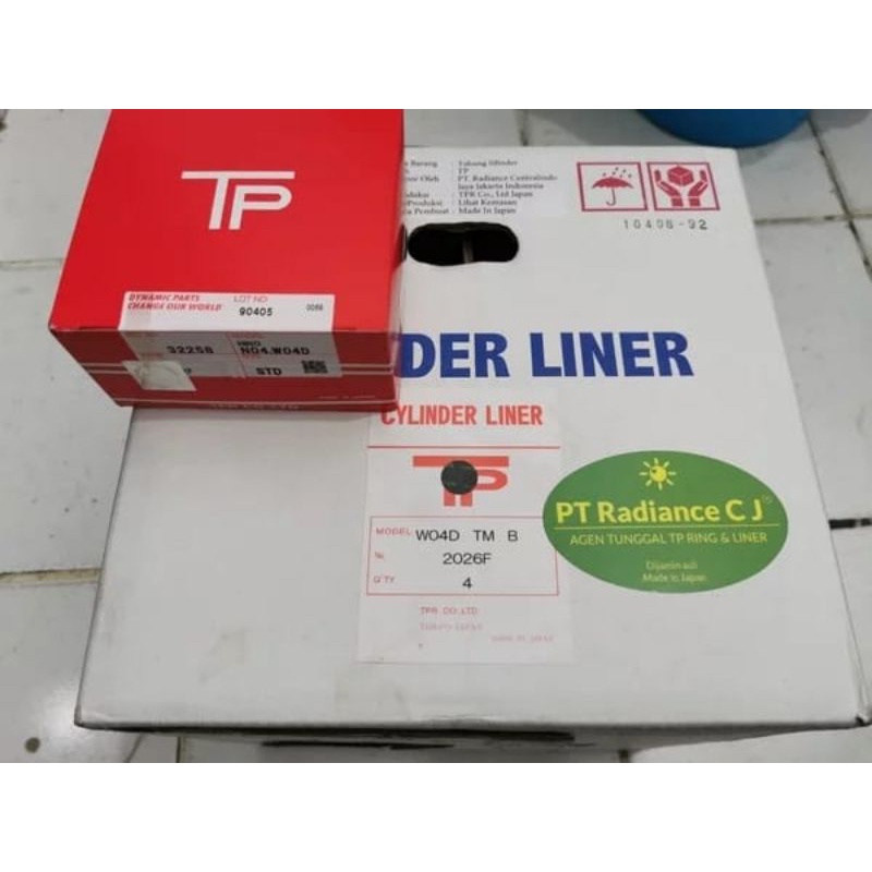 paket ring piston liner dutro 125ht 130ht TP JAPAN A/B/C