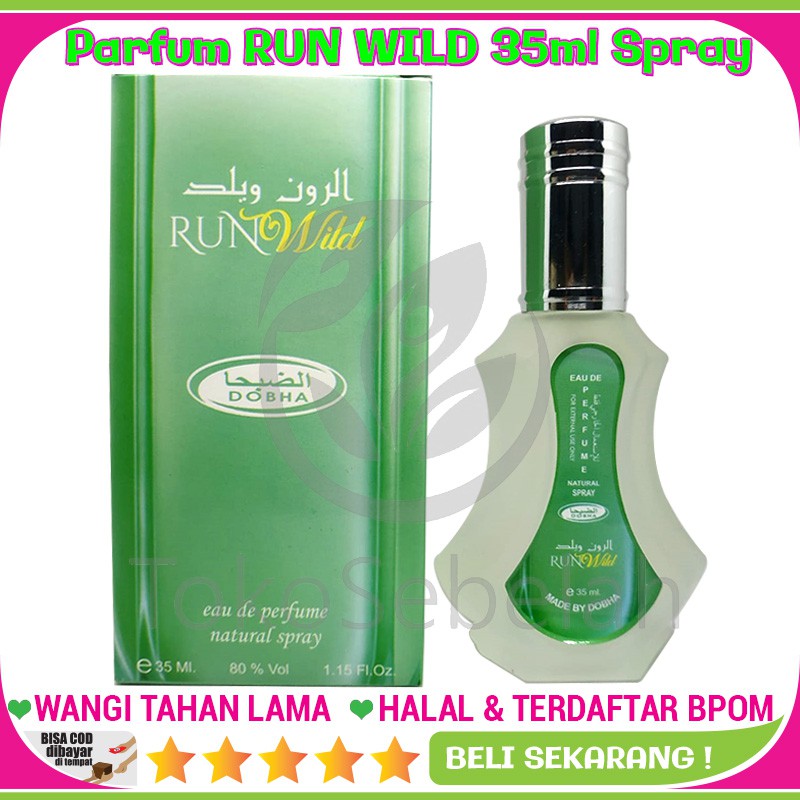 Parfum Run Wild 35ml Edp Dobha Spray Parfum Pria Original Tahan Lama Minyak Wangi Arab Dobha Pria Shopee Indonesia