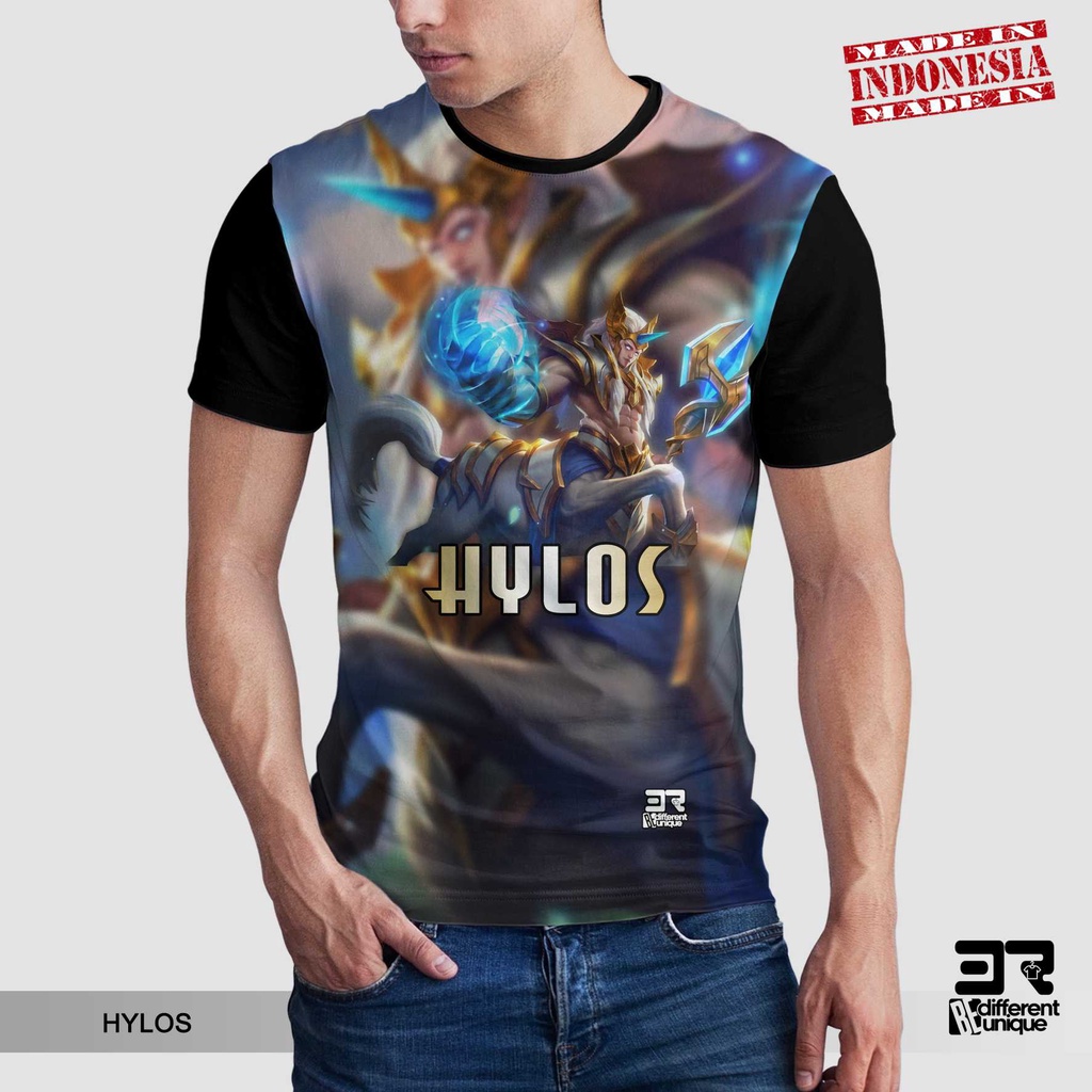 [ COD ] KAOS PRINTING GAMBAR GAME MOBILE LEGEND HYLOS - BAJU DISTRO ORIGINAL GAMBAR MOBILE LEGENDS M