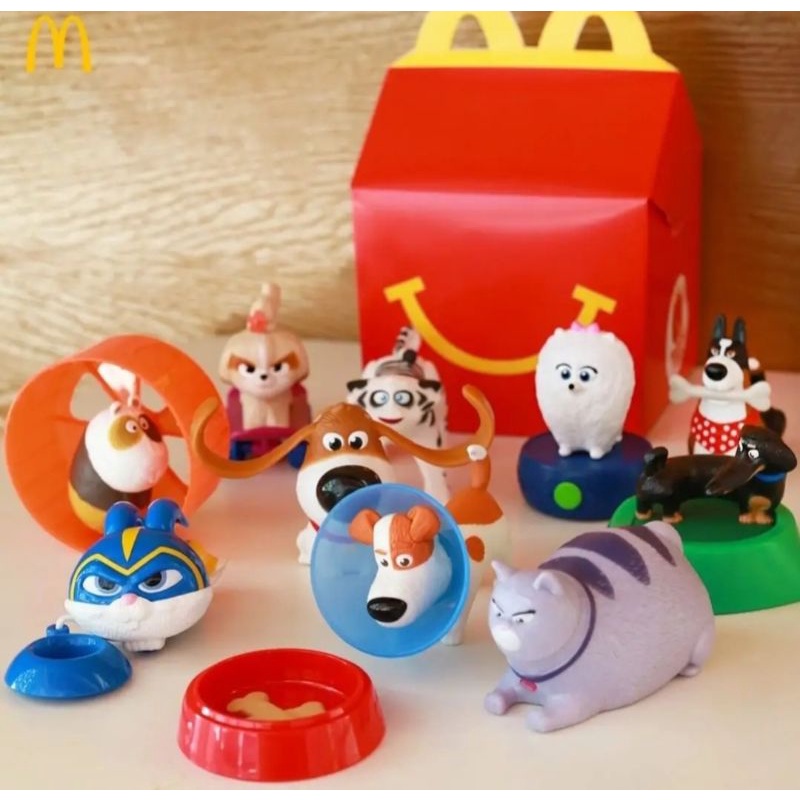 FIGURE THE SECRET LIFE OF PETS MAINAN MCD HAPPY MEAL