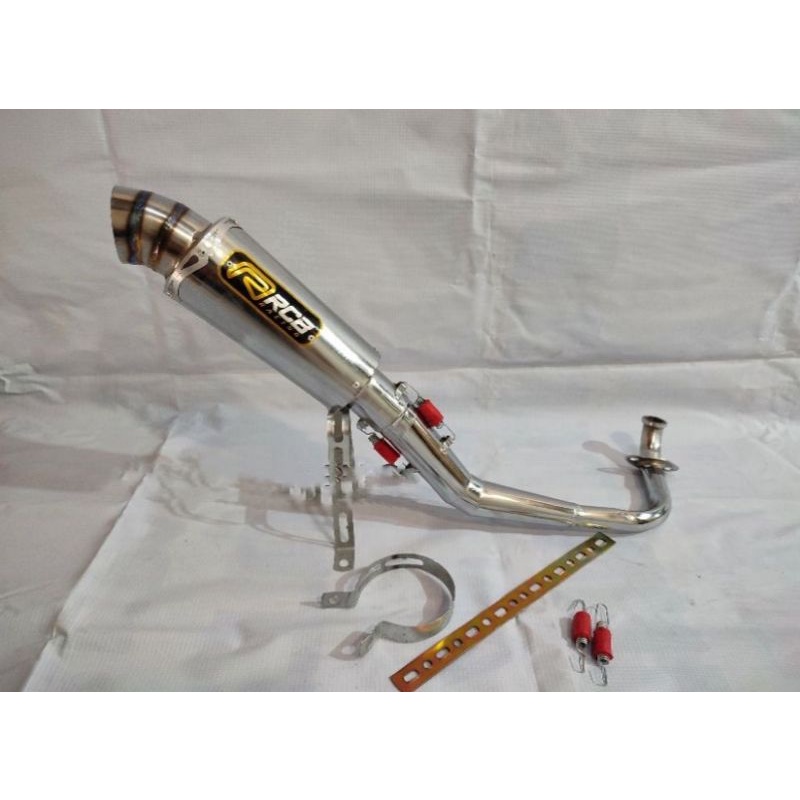 knalpot racing Rcb suzuki spin 125 & all suzuki metic