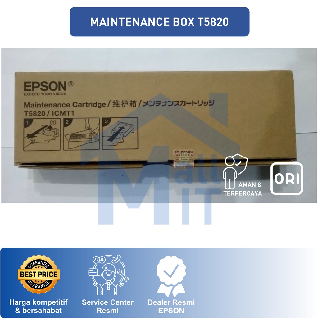 MAINTENANCE BOX EPSON T5820 c13t582000 STYLUS PRO 3885 D700