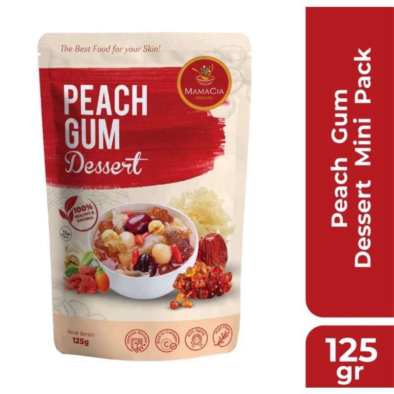 

MAMACIA TREATS - PEACH GUM DESSERT 125GR - MINI PACK