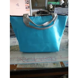 Tas bekal / Bekel Lunch Cooler Bag Tahan Hangat Dingin Thermal Insulated Polos - Random