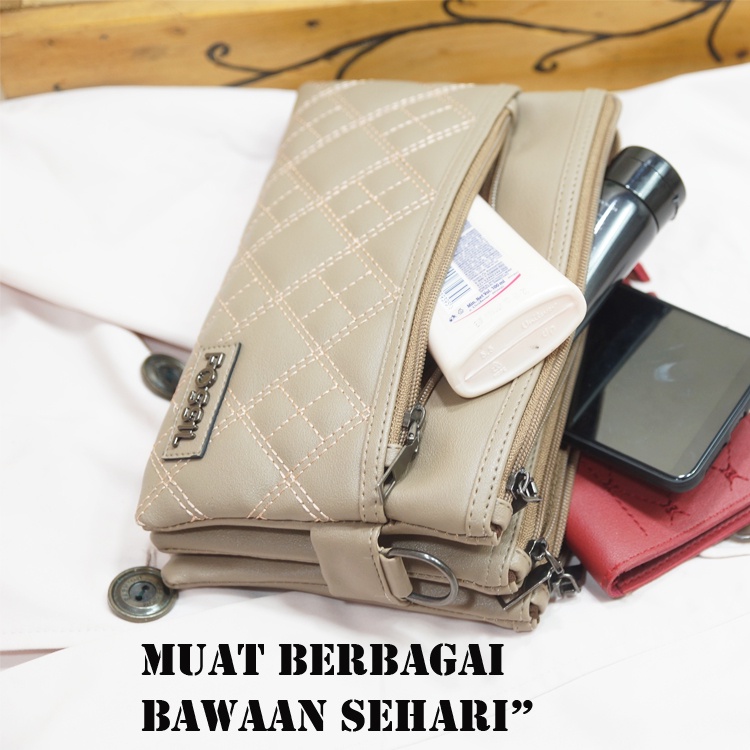 TuahSlim bags ( New ) SLingbag 4 ruang Import premium series high quality Cluth 09 / Tas Wanita Import Terbaru Kekinian viral/ Tas Selempang Wanita Terlaris / Tas Cluth import Wanita / Dompet Hp Dan Uang Wanita Terbaru