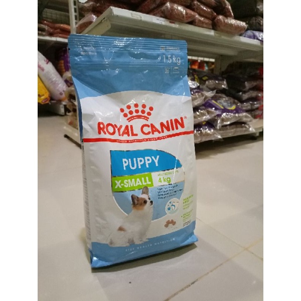 Makanan Anjing Royal Canin X-Small puppy 1,5kg