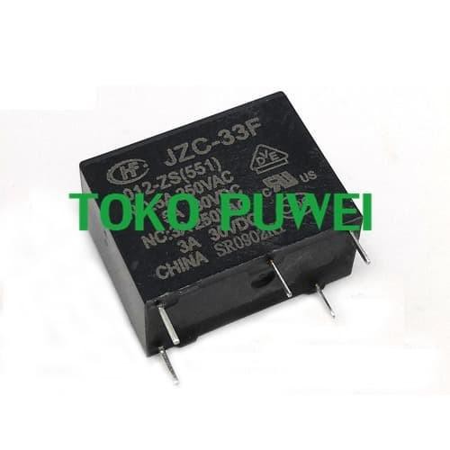 JZC-33F-012-ZS3 HF33F-012-ZS3 HF33F-12V-ZS 5PIN SOLID STATE RELAY DF28