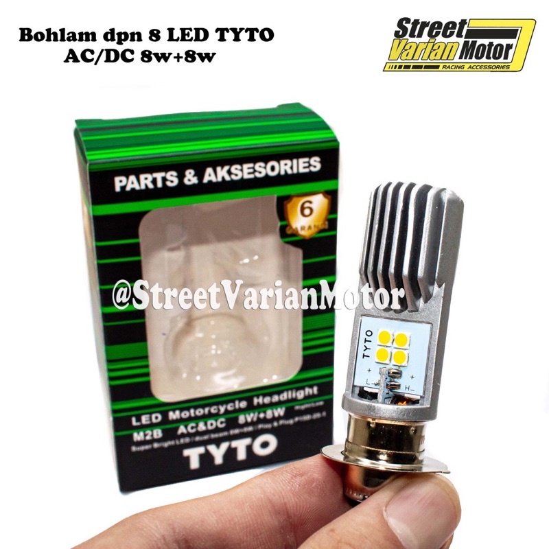 100% LAMPU LED TYTO ORIGINAL M2B H6 ORIGINAL PT LAMPU LED TYTO ORI