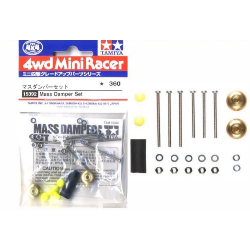 TAMIYA 15392 MASS DAMPER SET / PEMBERAT GALON