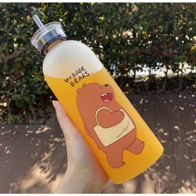 Botol Air Minum We Bare Bears Botol Bear Botol Air Minum Cute 1000ml