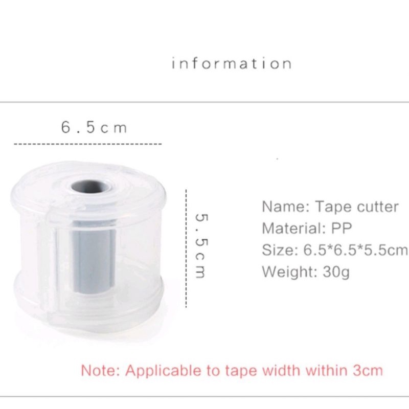 Dispenser Isolasi cutter sekolah/ perlengkapan DIY