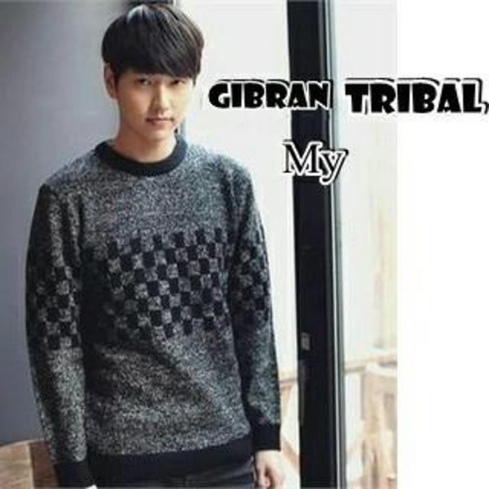 DAMSSHOP - SWEATER PRIA Rajut GIBRAN TRIBAL KEREN PREMIUM QUALITY