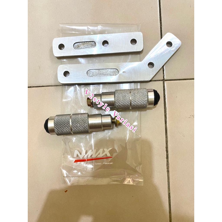 NEW UNDERBONE NMAX OLD FULL CHROME FOOTSTEP YAMAHA NMAX LAMA STEP NMAX 2015 CHROME NMAX 2016 NMAX 2017 NMAX 2018 NMAX 2019 SET PIJAKAN KAKI BELAKANG NMAX 2IN1 SET JALU UNDERBON PLUS BRECKET BRACKET BREKET INJAKAN BAWAH NMAX PIJAKAN KAKI DEPAN BELAKANG