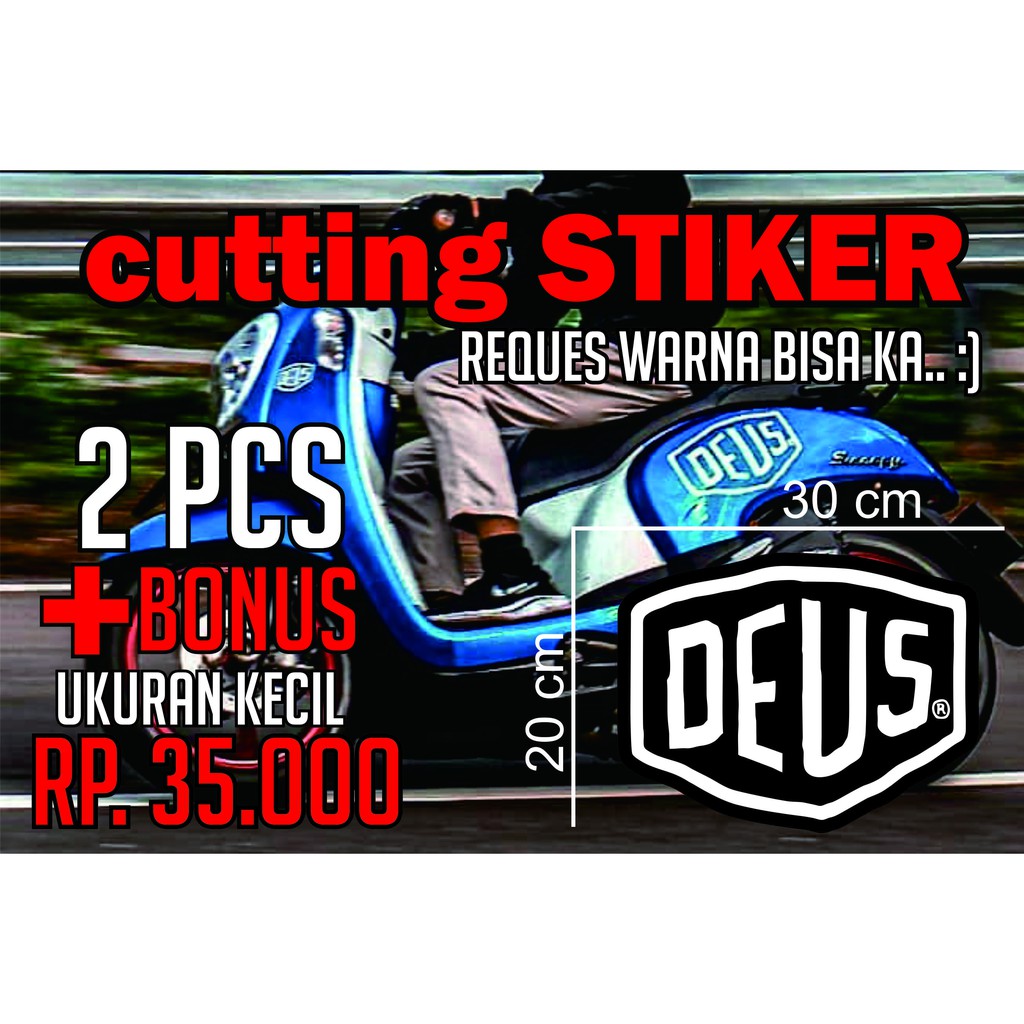 

CUTTING STIKER DEUS