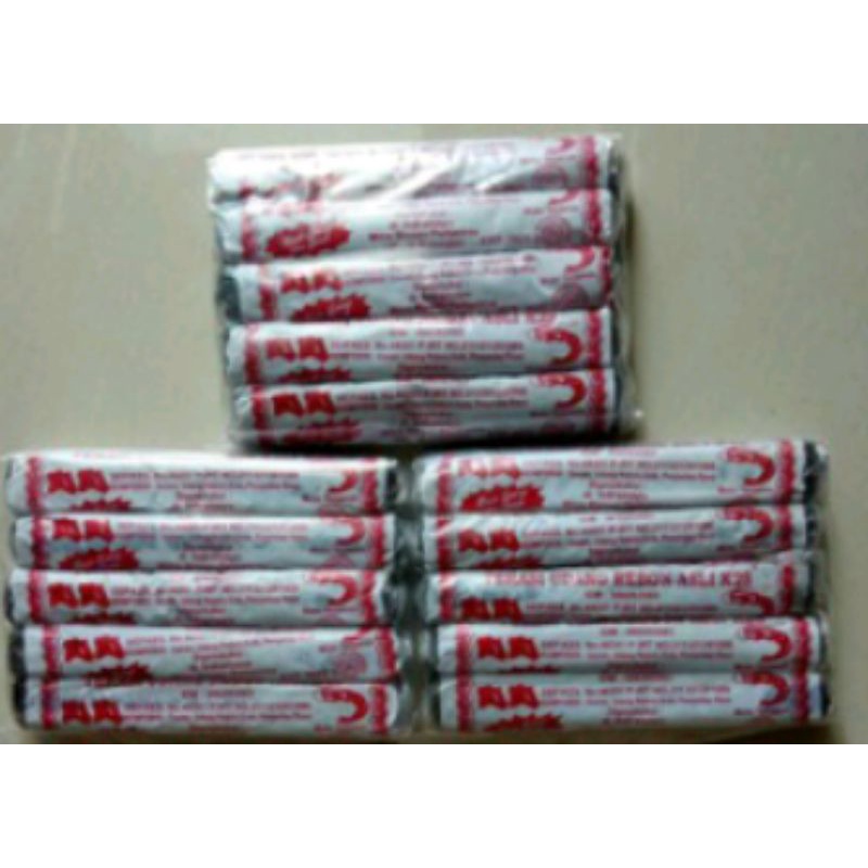 

terasi cap kepala dua sapi beli 3 pak 23 ribu isi 15 biji