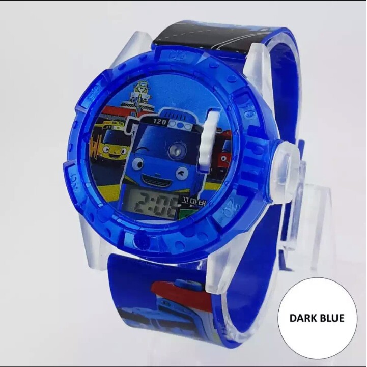 Jam Lampu Dan Musik Jam Tangan Anak Tayo Jam Fashion Anak