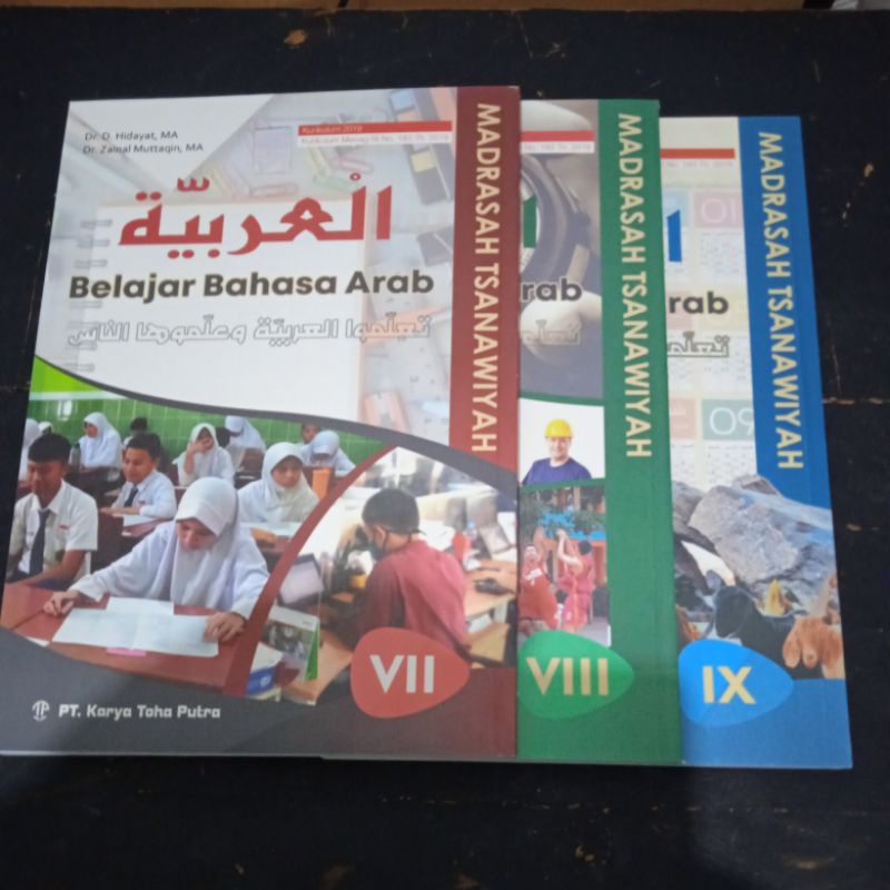 Buku Bahasa Arab MTs Kelas 7,8,9 Kurikulum 2019(Toha Putra)