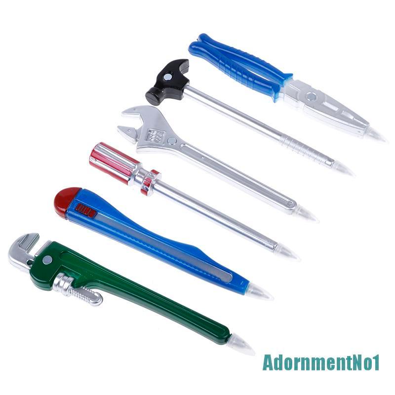(AdornmentNo1) 6pcs / set Pulpen / Pen Bolpoin / Alat Tulis Untuk Sekolah / Kantor