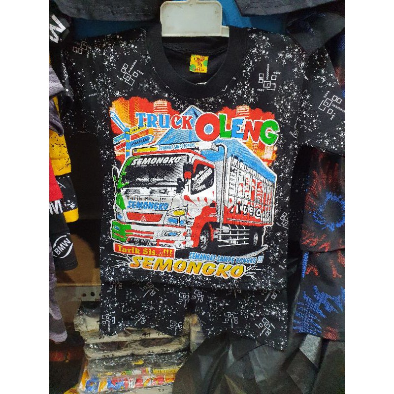 SETELAN ANAK TRUCK OLENG /DRIVER MUDA UMUR 1-10 TAHUN