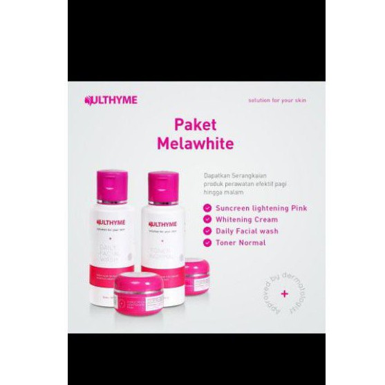 ulthyme paket melawhite/flek