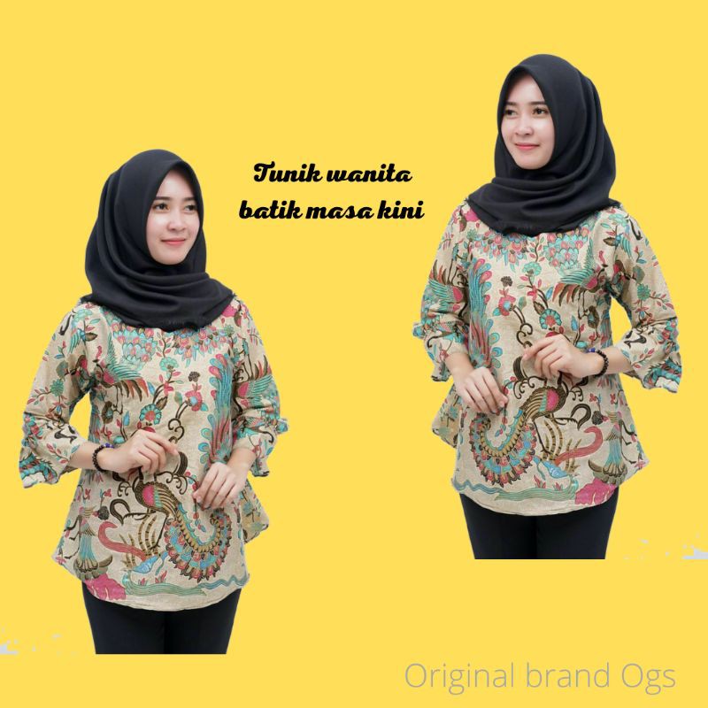 BLOUSE WANITA DAN HEM PRIA  COUPLE ATASAN WANITA ATASAN BATIK WANITA MURAH