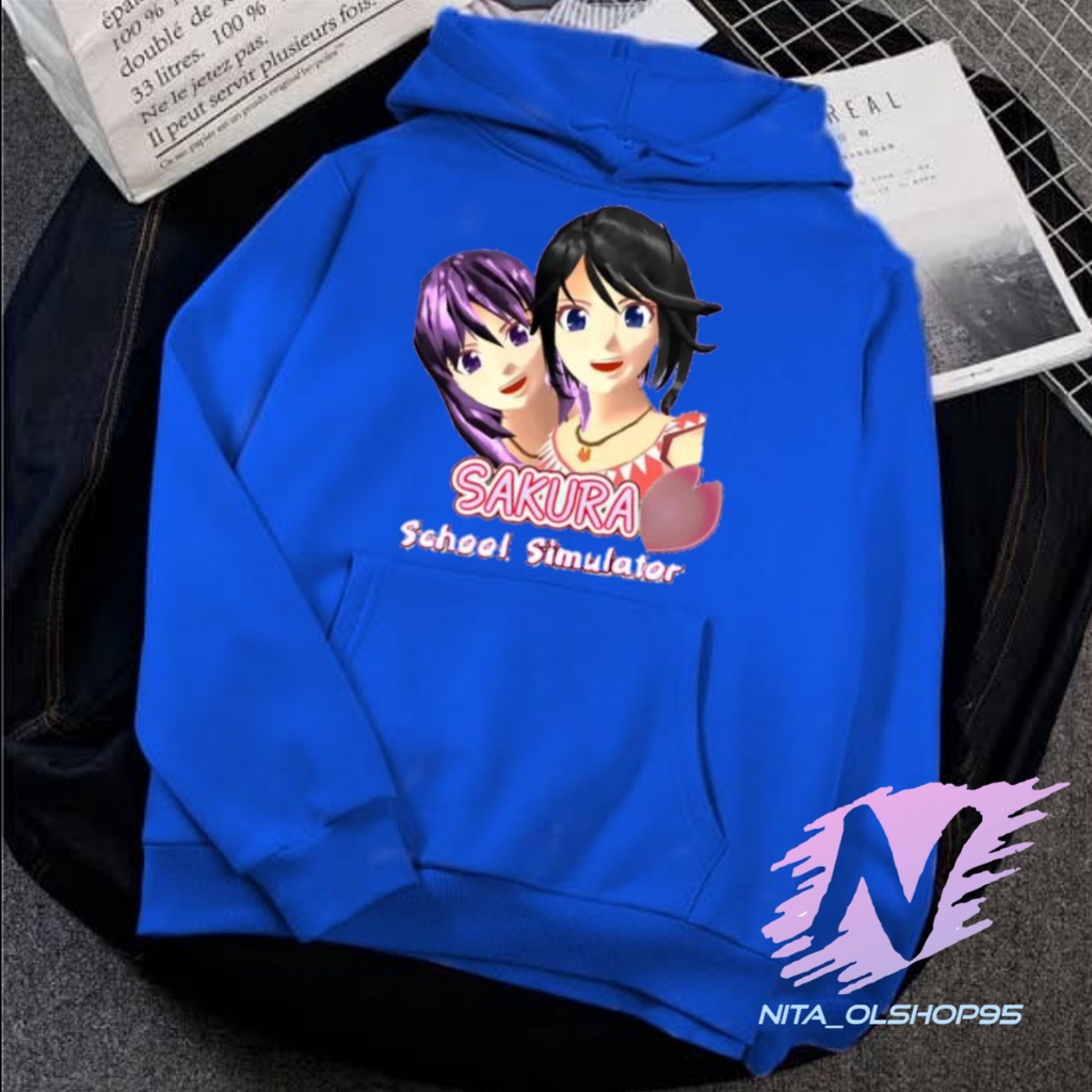 sweter sakura school simulator anak hoodie sakura terbaru