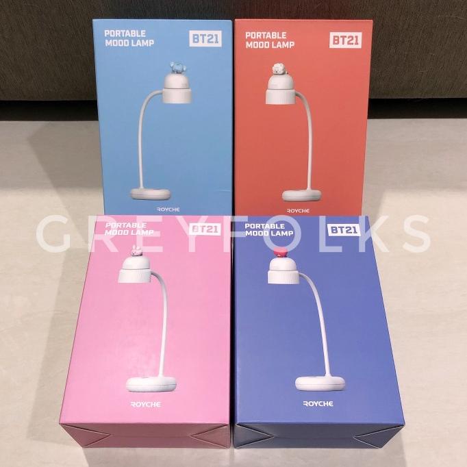 [READY STOCK] BTS BT21 Baby Portable Mood Lamp Line Friends Official