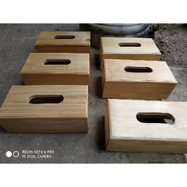 NADASTORE TEMPAT TISSU CANTIK/ KOTAK TISU / TEMPAT TISU KAYU / BOX TISSUE / KOTAK TISU KAYU PINUS