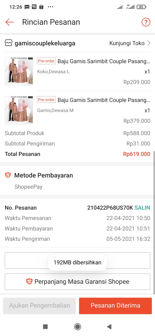 Baju Gamis Sarimbit Couple Pasangan Keluarga Muslim Lebaran Terbaru 2021 Nurrin 094 Sandy Brown
