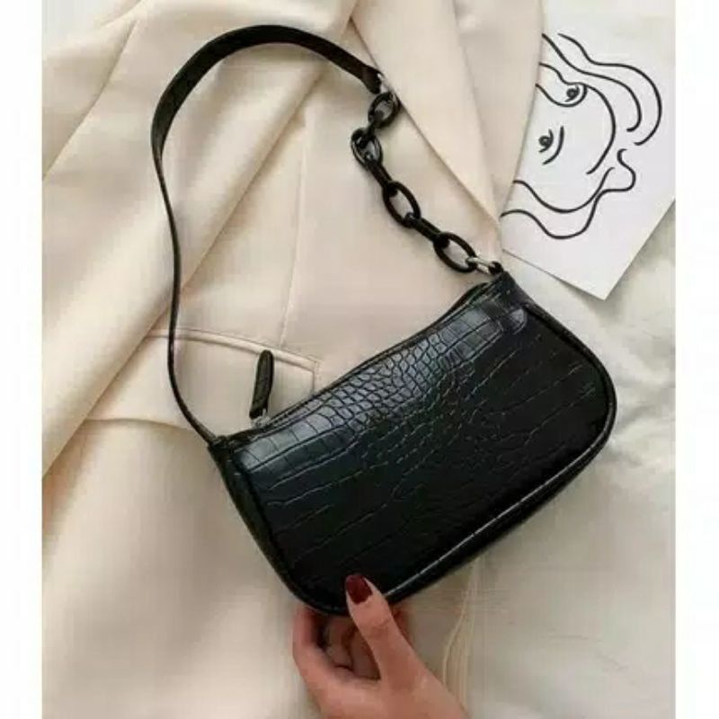 SHOULDER BAG WANITA RANTAI/TAS WANITA RANTAI