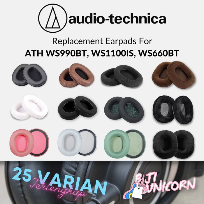 Earcup/Earpad/Ear Cushion ATH WS990BT WS1100 WS660BT - Basic Mesh