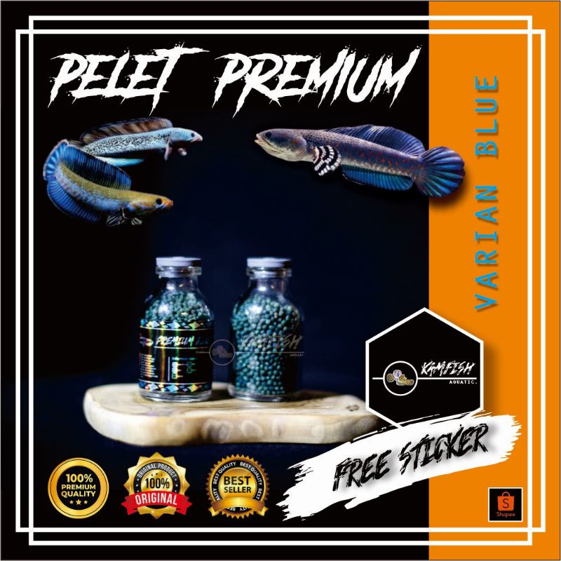 PAKAN IKAN CHANA / PELET IKAN CHANNA AURANTI